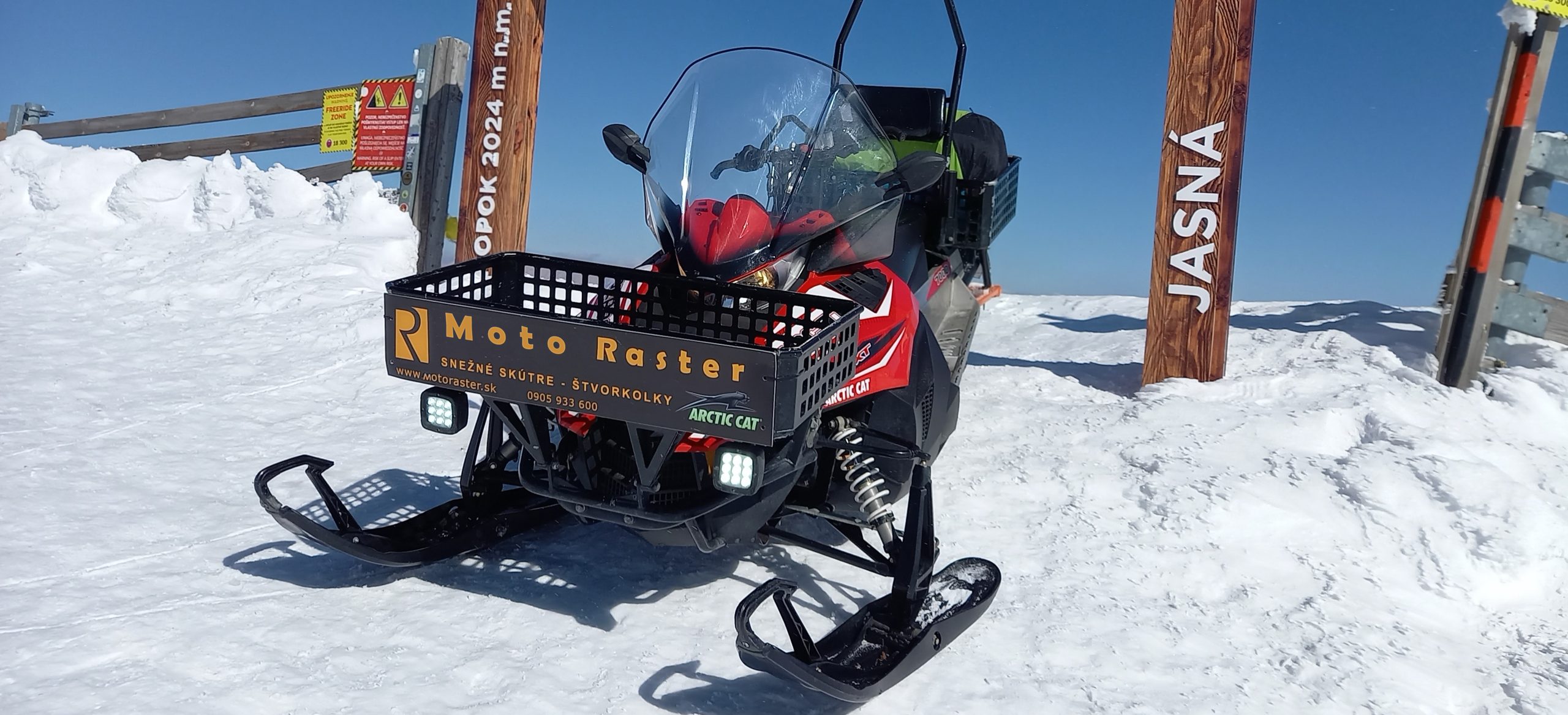 hroty pre snezne skutre